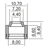 Paraoli valvola motore RMS Sym 4t  per SYM CITYCOM 300 2008 - 2009